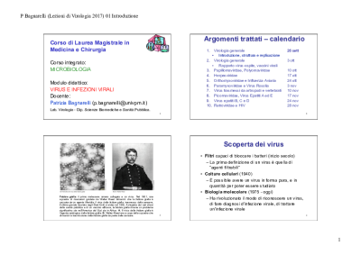 Introduzione Virologia